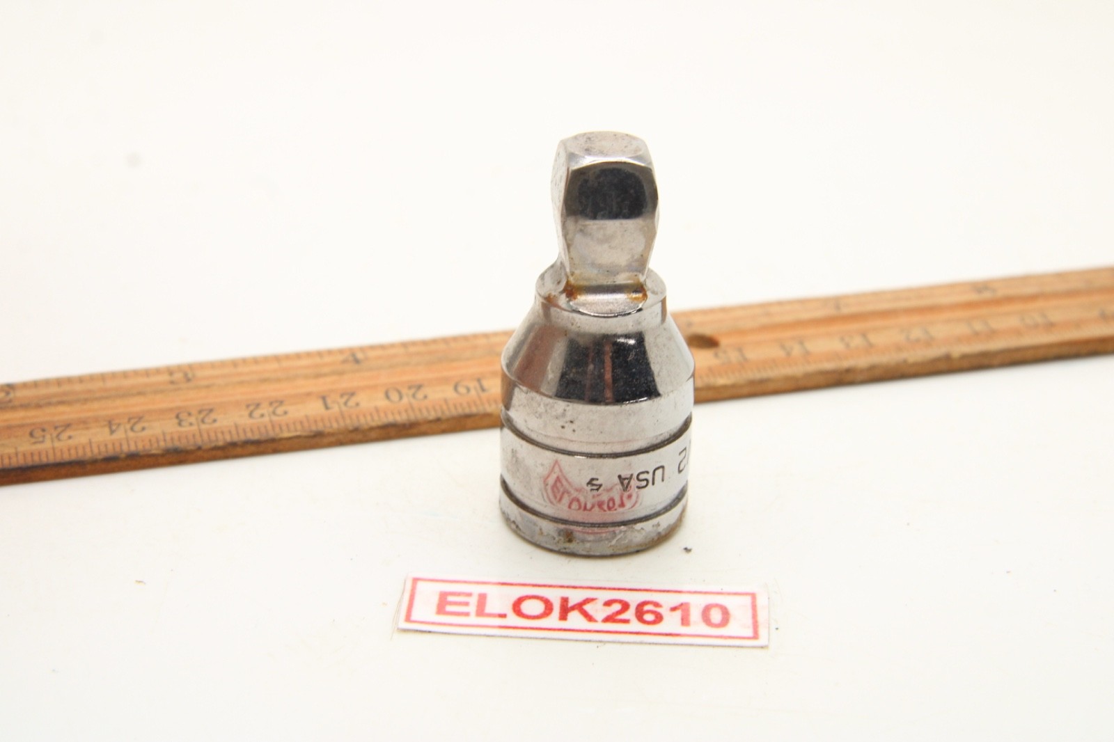 Snap On SXW2 2″ 1/2” Drive Chrome Wobble Friction Ball Extension USA