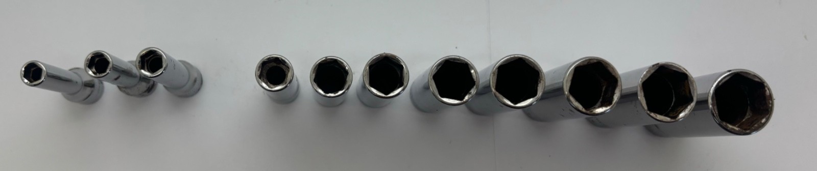 Snap On 112STMMY & 112TMMY 1/4″ Dr- 22pc deep/shallow sockets
