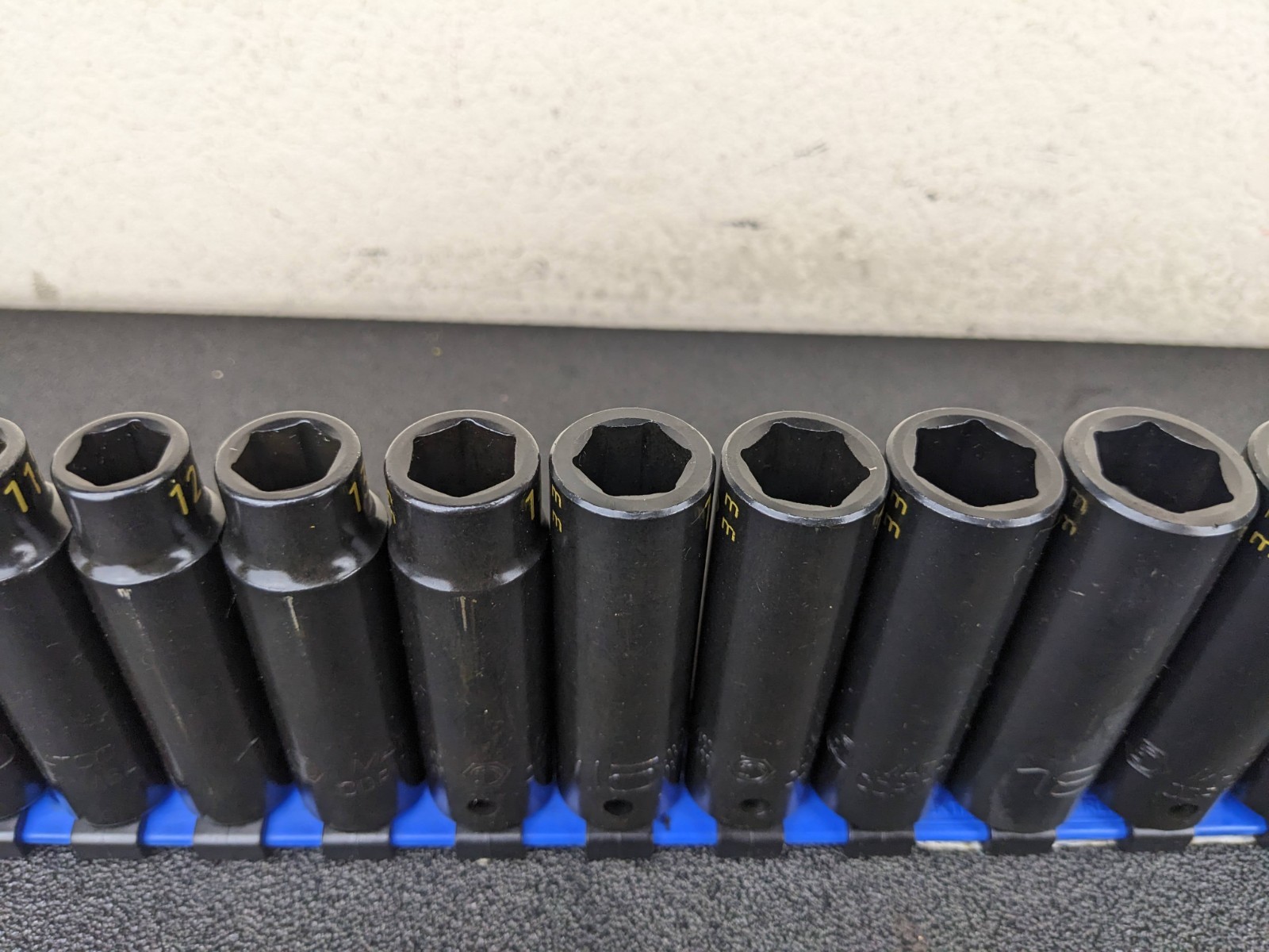 #bp134 Matco Tools NEW 1/2″ Drive METRIC Deep IMPACT Socket Set SCDPM116TA