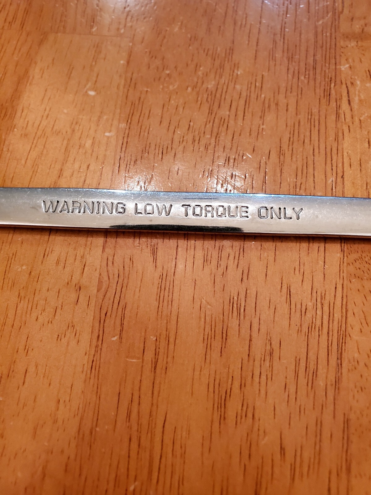 Snap On 1/2-9/16 Low Torque Slime Line Open End Wrench LTA1618