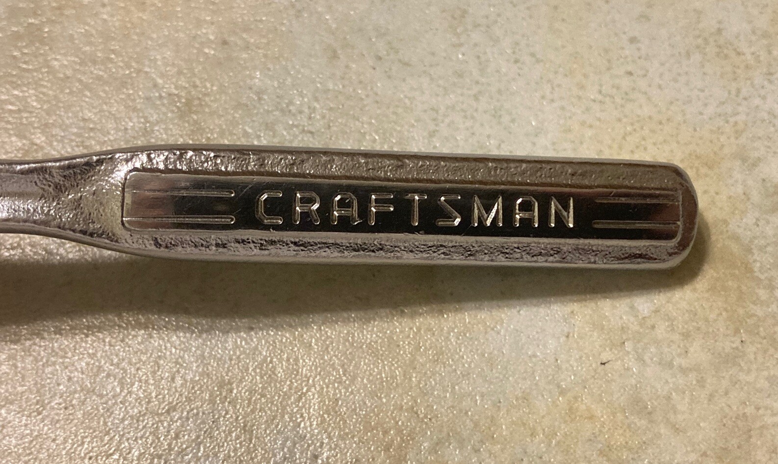 Vintage Craftsman USA 1/4″ Drive Ratchet 43185 -V- Series Excellent Condition