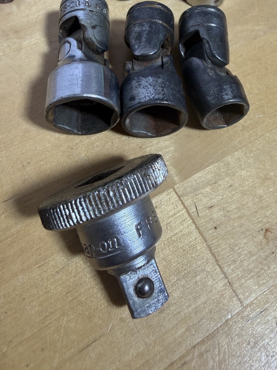 SNAP ON FRS-70 Ratchet Adapter Swivel Flex Socket 7/16 9/16 5/8 FS-20-A 18 14