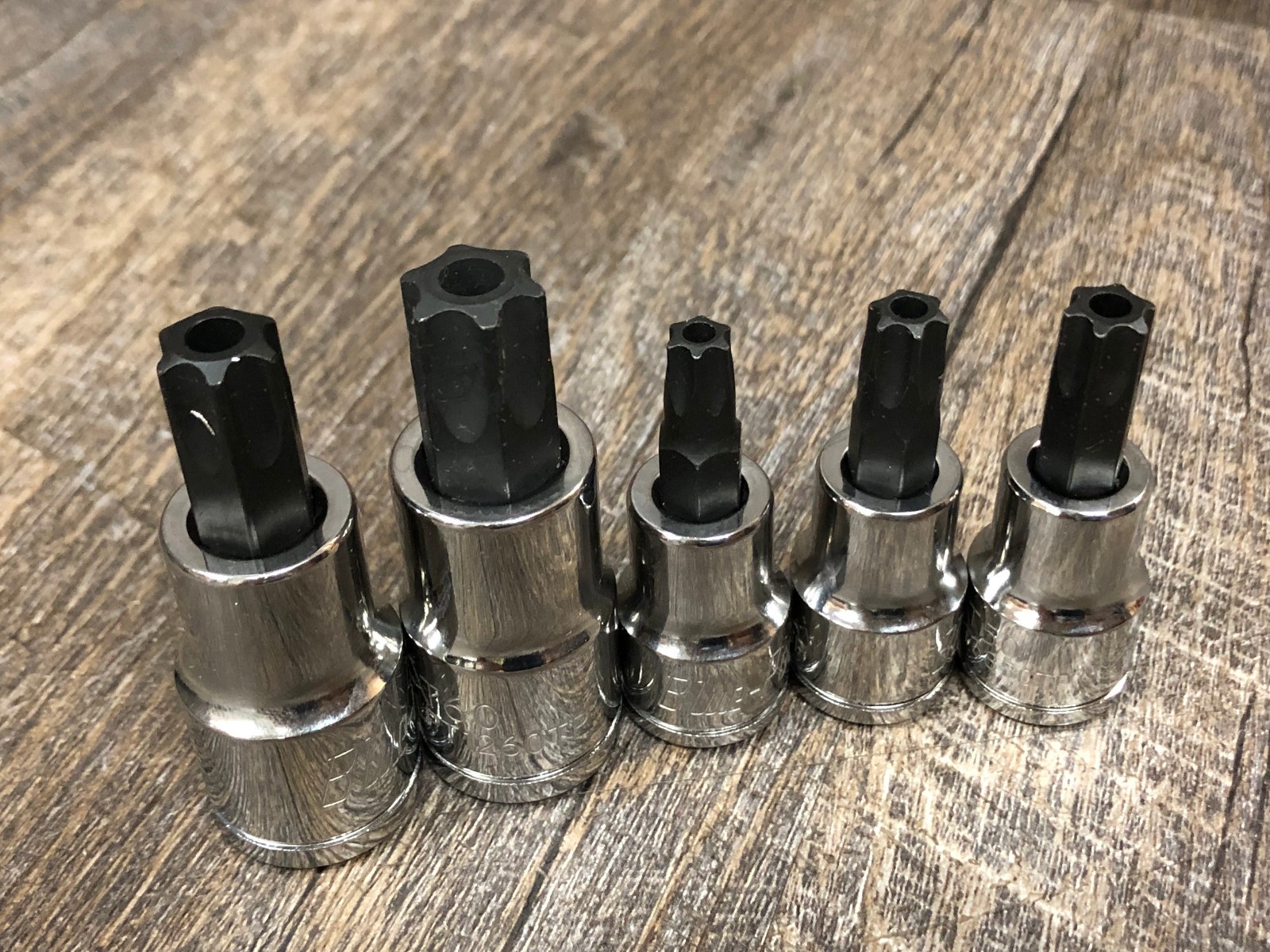 COMPLETE Blue Point BLPTSSC43 Combination Drive Tamper Resistant TORX Socket Set