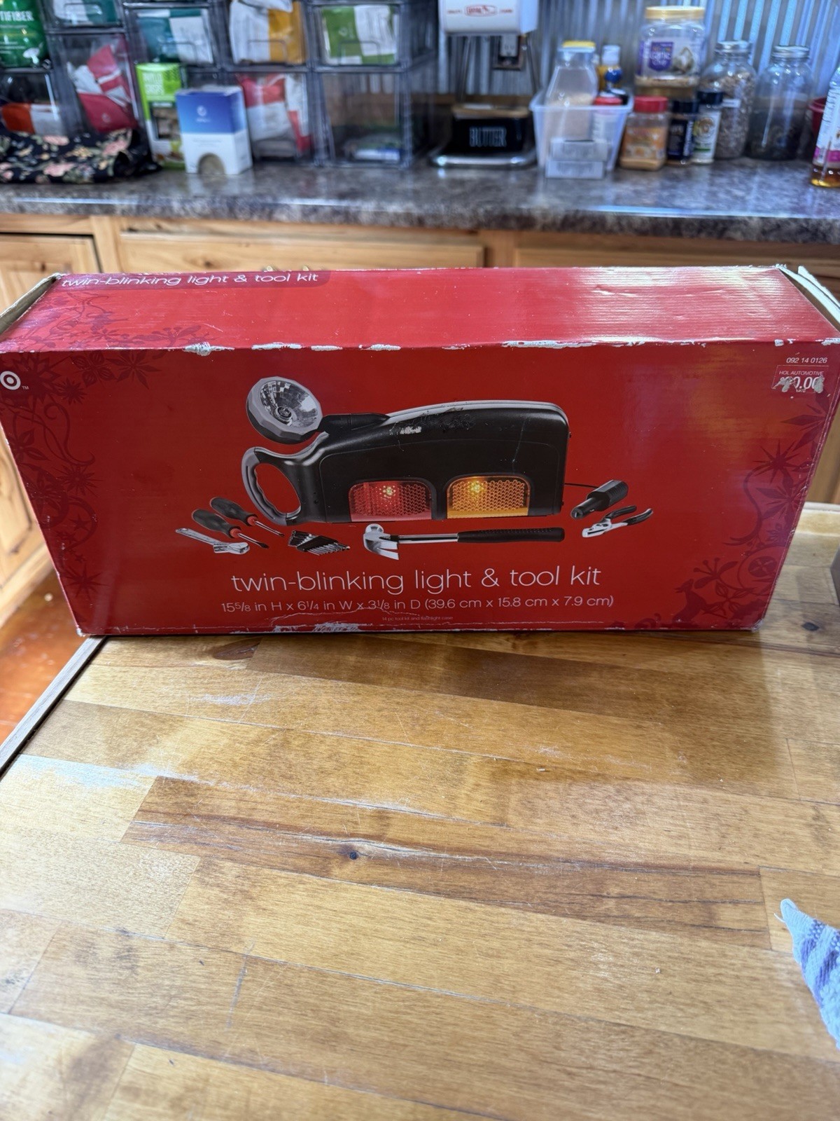 Twin Blinking Light And Tool Kit