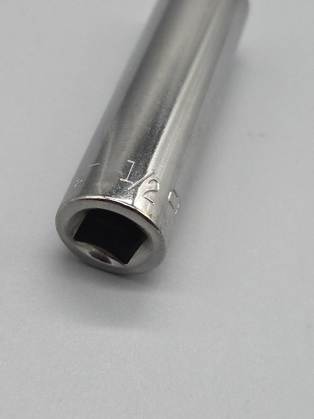 Craftsman Vintage NEW 3/8″ Drive 1/2″ 12 Point Deep Socket SAE G-43312 USA