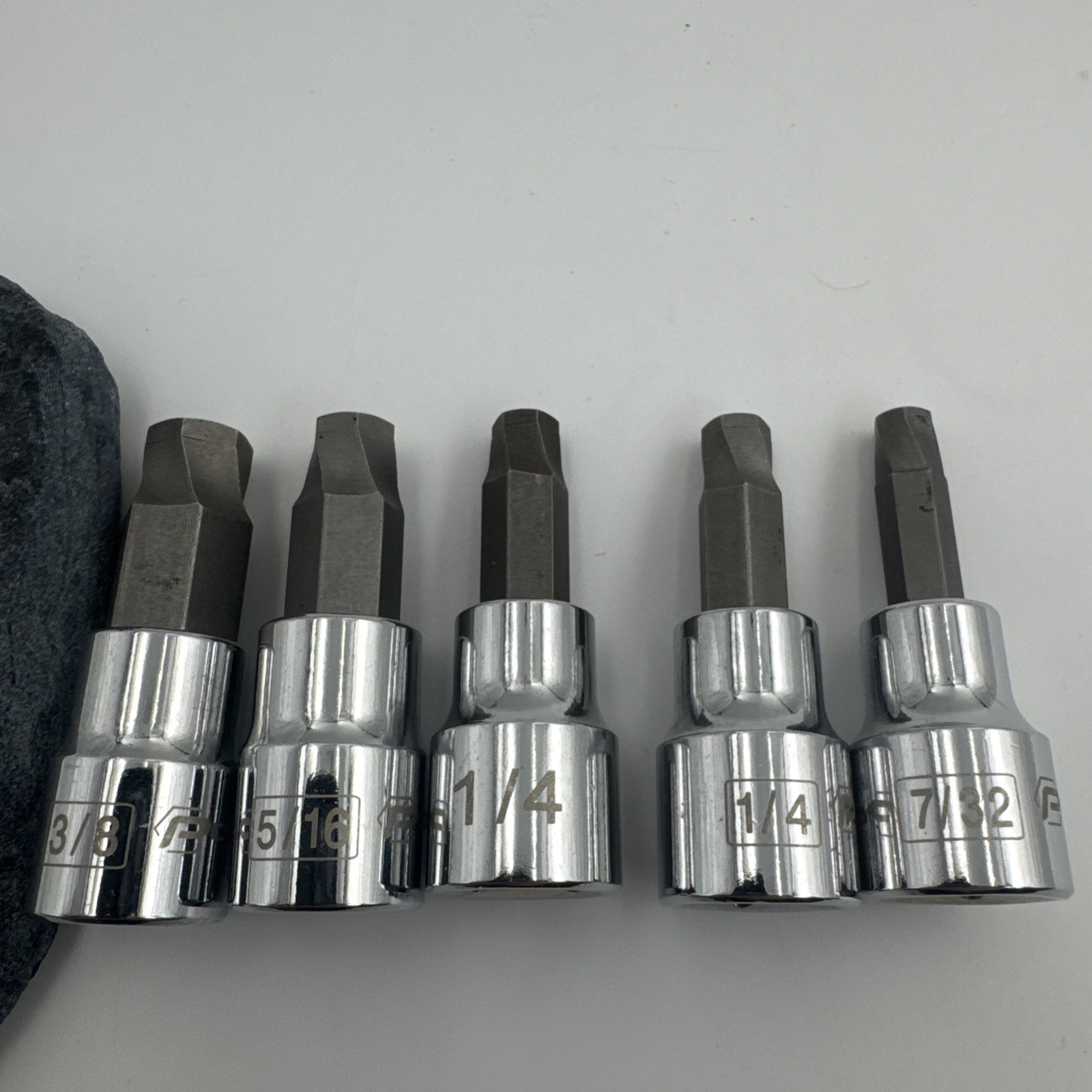 Powewrbuilt SAE Metric 16pc Lot Bit Torx Sockets see photos for sizes