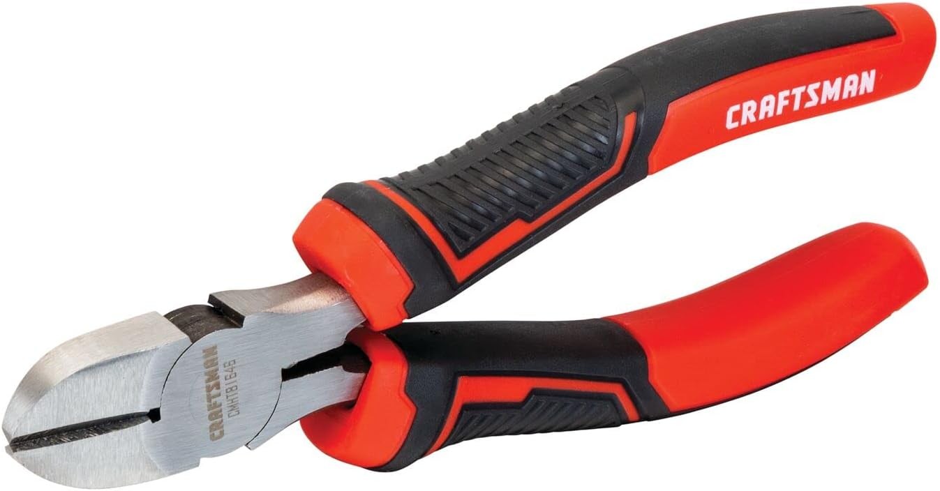 CRAFTSMAN Pliers, Electrical 6-in. Diagonal (CMHT81646) – Black, Red