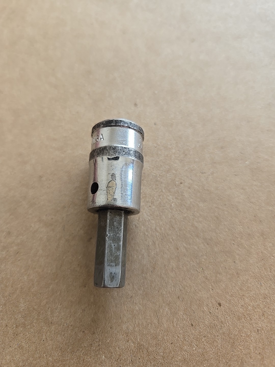 Snap On Vintage 3/8″ Drive 8MM Metric Hex Bit Driver Socket FAM8A