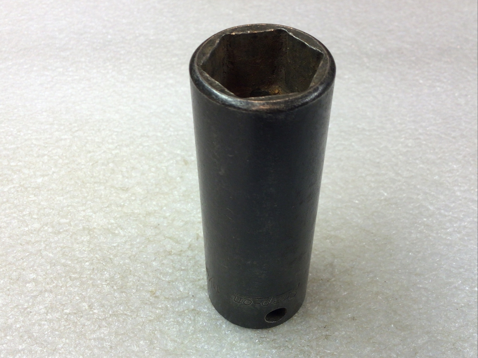 Snap On#SIMF220 – 11/16” , SAE, 6PT., 3/8” Dr., Deep, Impact Socket-USA-NICE-