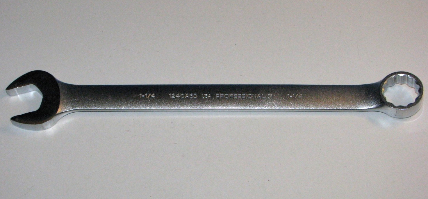 Proto Professional Anti-Slip 1-1/4″ 12 pt Combination Wrench, 1240ASD USA
