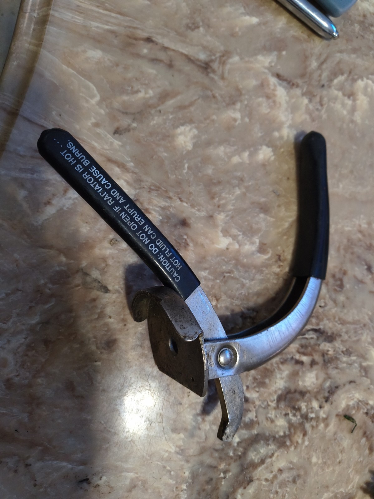 BLUE-POINT YA2090 RADIATOR CAP REMOVER PLIERS- USED.