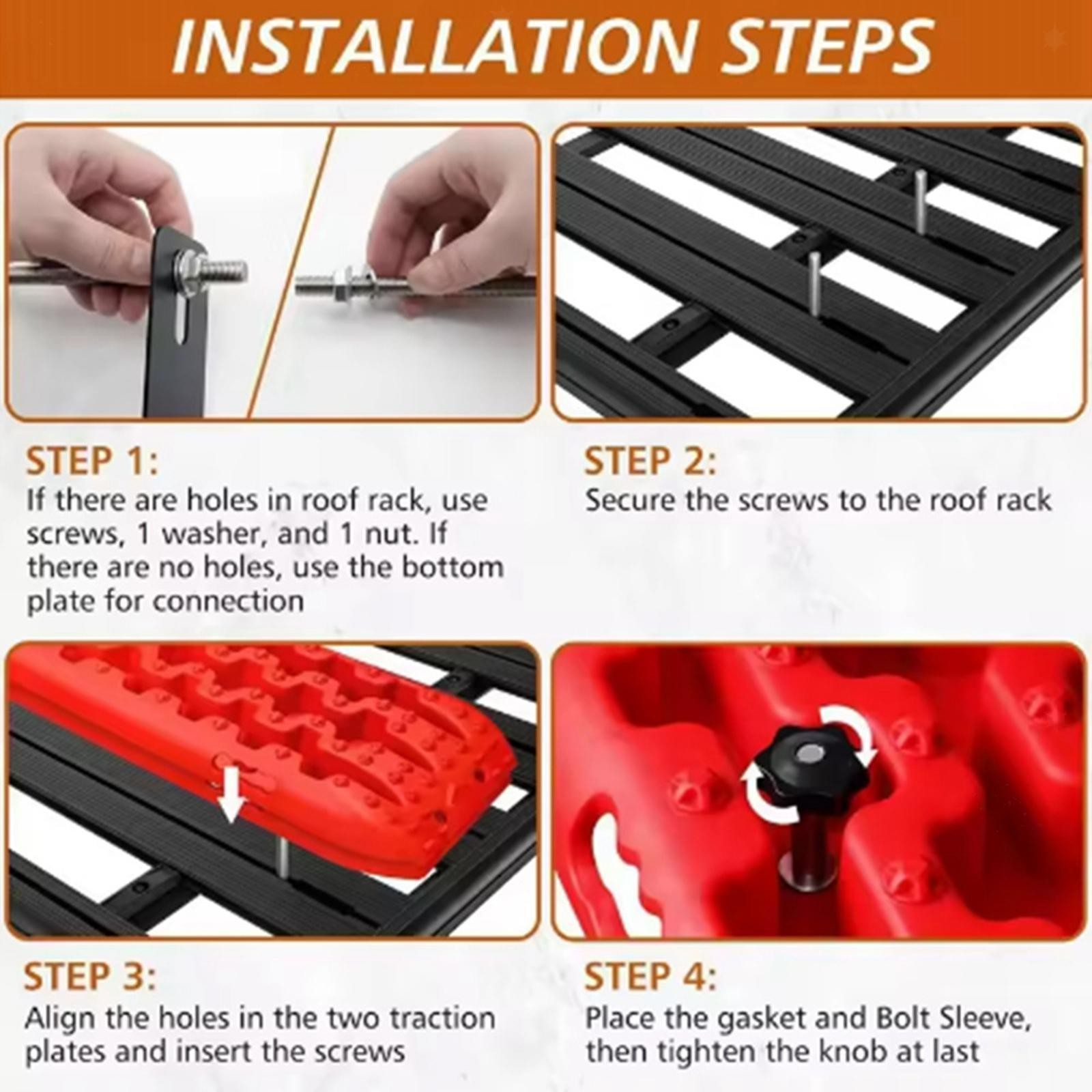 Sand Board Mounting Bracket Kit Fixing Hardware Easy to Install
