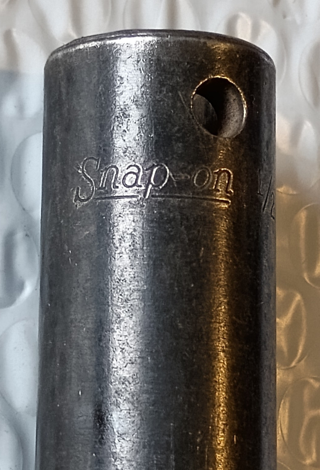 SNAP ON SIM160, 1/2″ DRIVE, 1/2″ IMPACT SOCKET, 3.2″ DEEP/HIGH, 6 POINT.