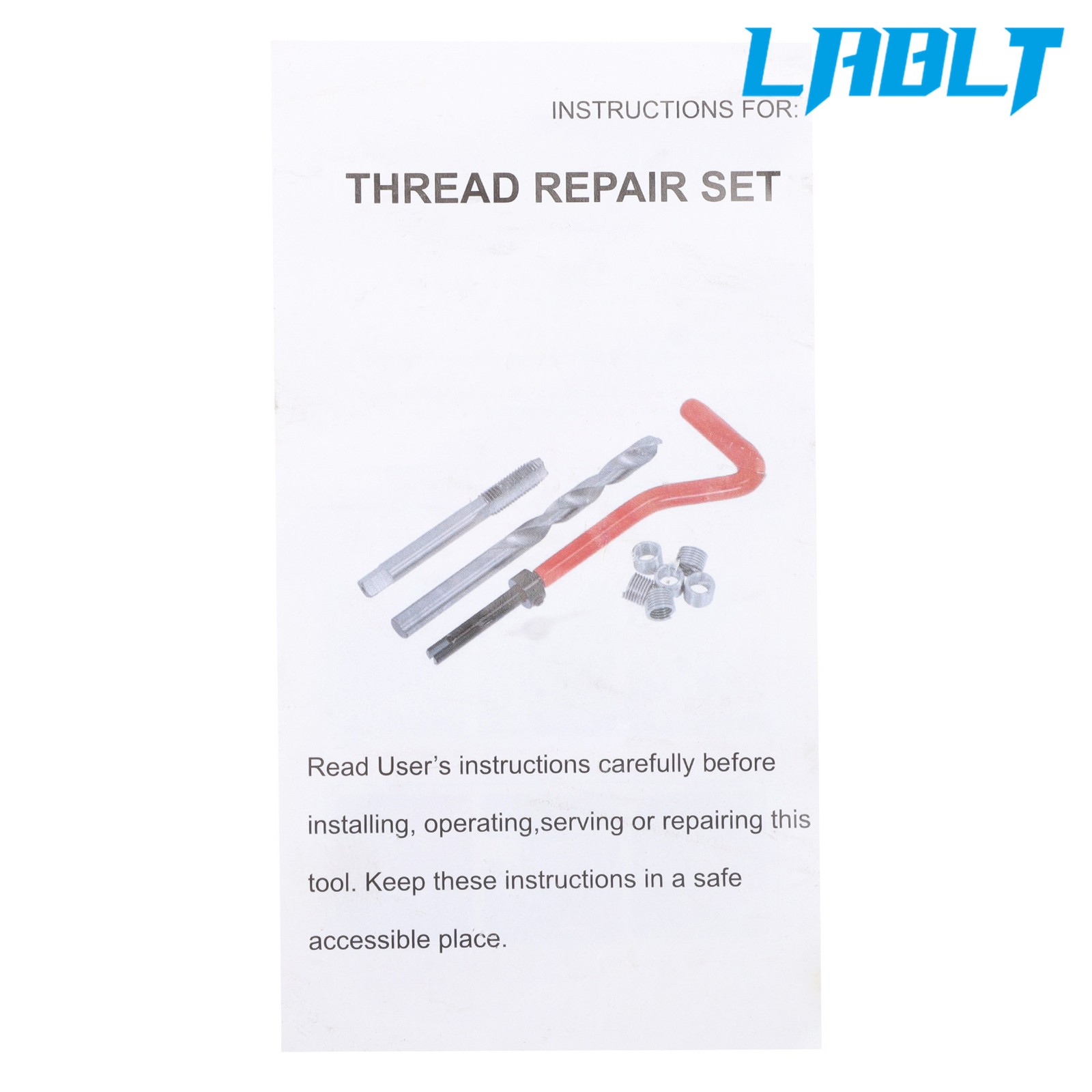 Thread Repair Tool 338PCS HSS Drill Helicoil Kit SAE 1/4″-1/2″/ Metric M5-M12