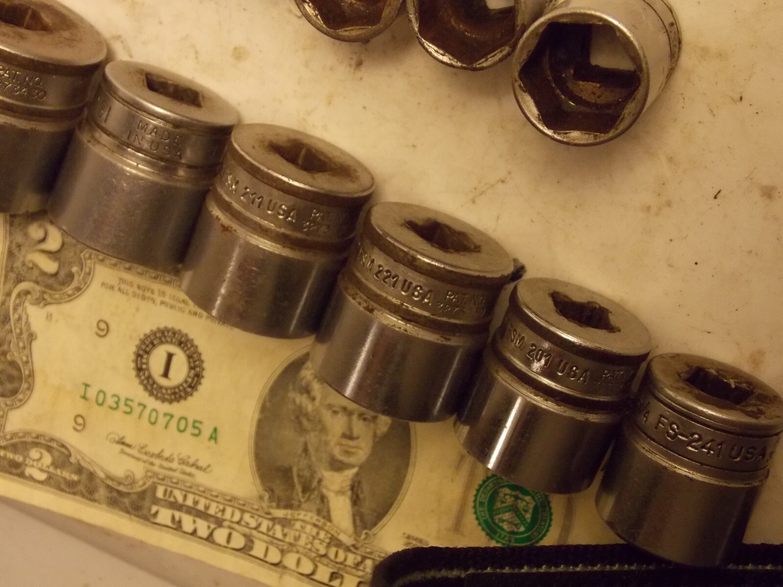 Snap on 3/8″ Drive Shallow Chrome Sockets Singles 26 26mm 3/4 FREE shipafter1