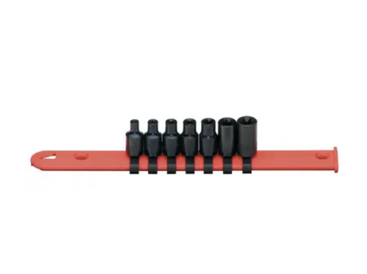 Matco Tools 1/4″ Drive 7 Piece Recessed Torx Socket Set New