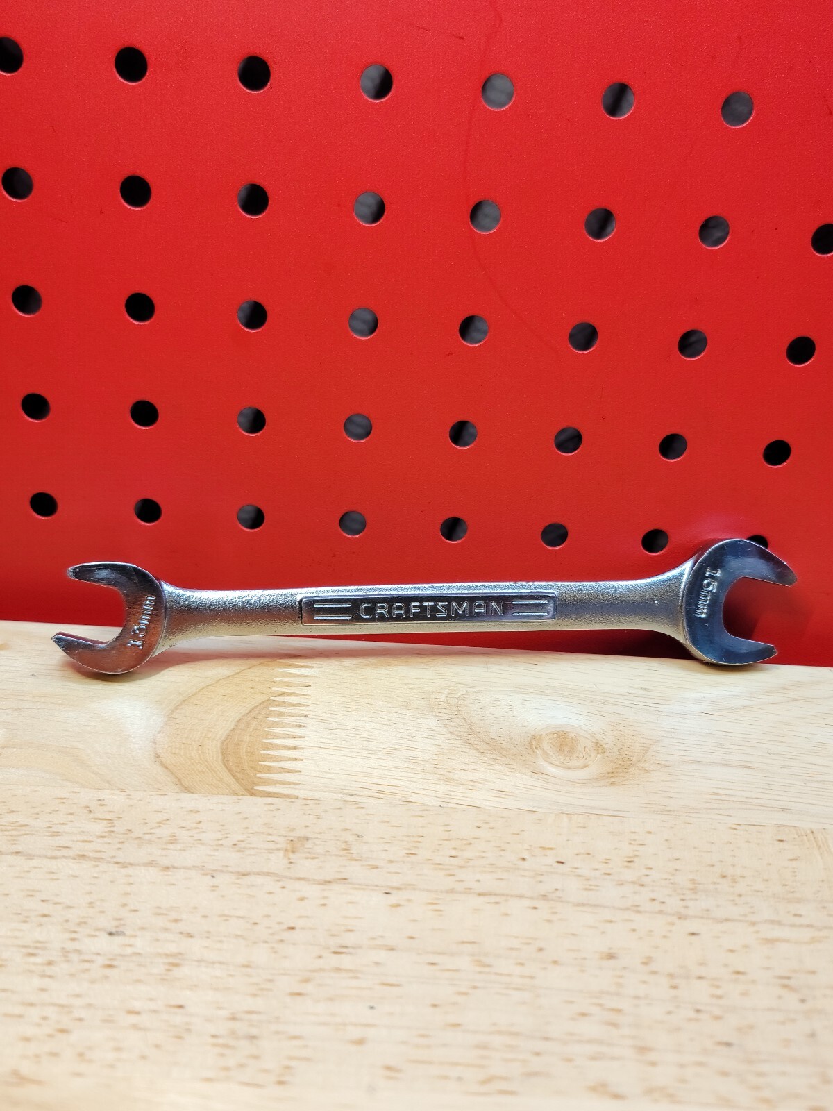 CRAFTSMAN -VV- 44507 Open-End Metric Wrench 13mm x 15mm USA See Details