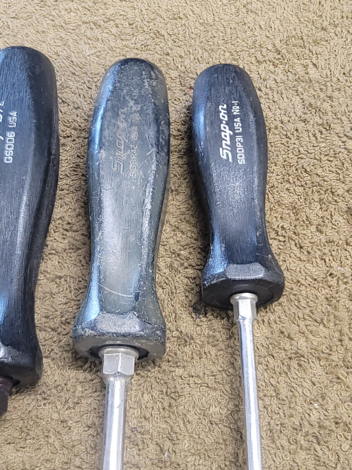 4 Snap on Screwdriver Set Slotted Philips Flat Head GSDD8 GSDD6 SDDP42 SDDP31