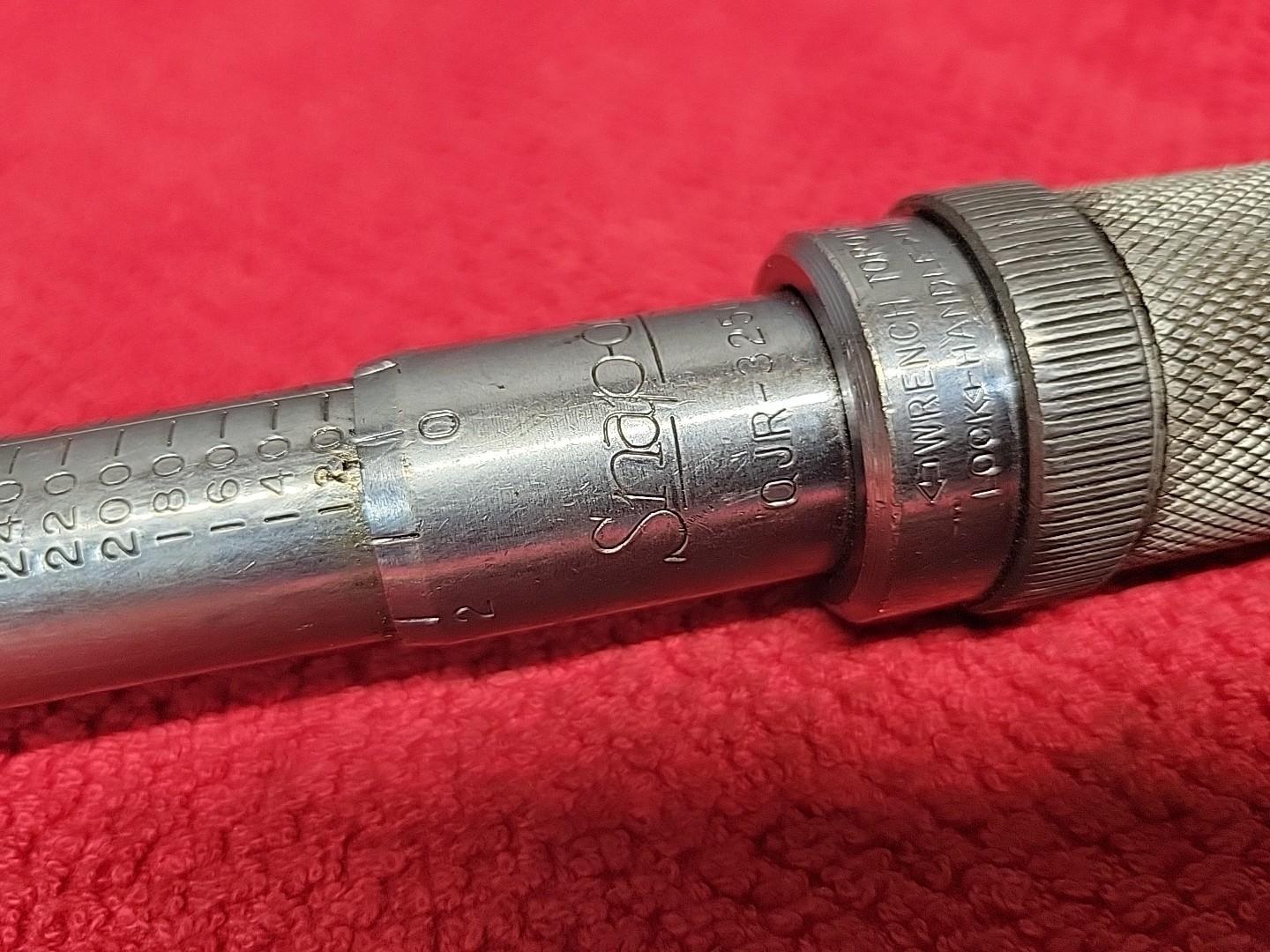 SNAP-ON TOOLS QJR3250 Click-Type 1/2″ Drive 30-250lb ft Torque Wrench USA 🇺🇸