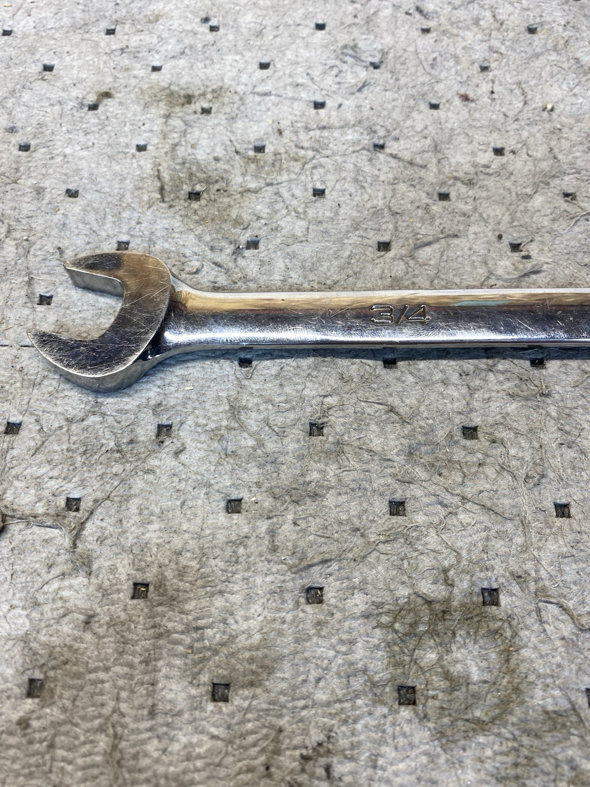 SNAP ON OEXL24B 3/4″ 12 PT XTRA LONG COMBINATION SAE OPEN BOX END WRENCH