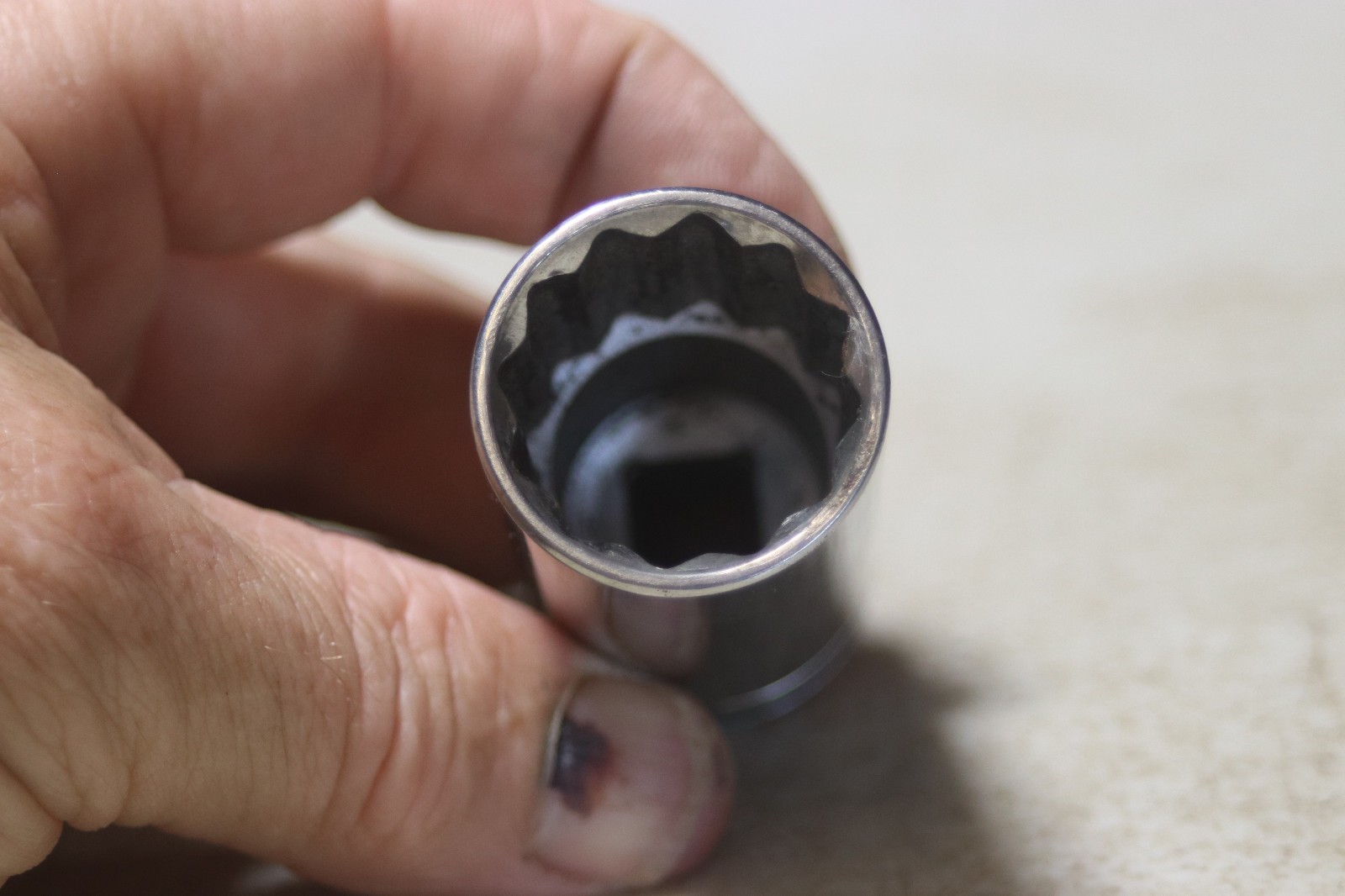 Blue Point BLPLM3823 3/8 inch drive 23mm 12 point deep socket