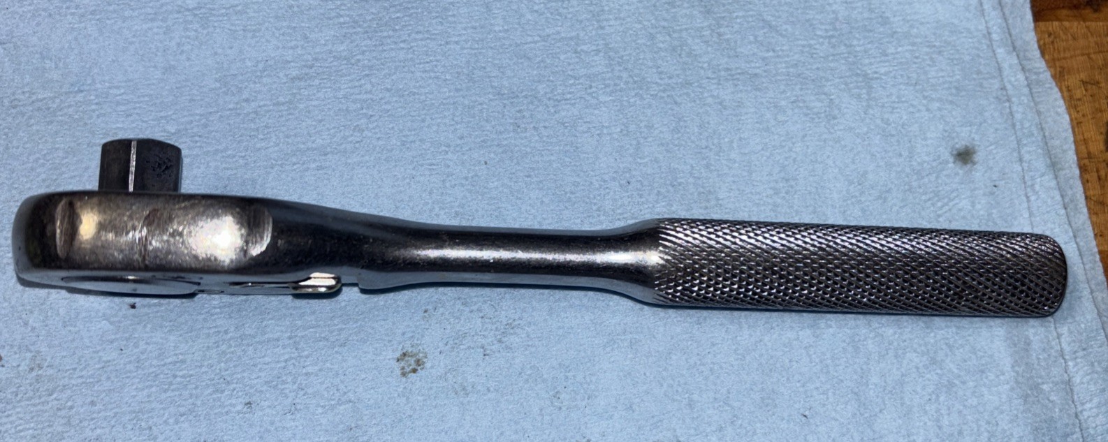 Vintage Proto USA 5249 3/8″-Drive Pear Head Ratchet, 7″