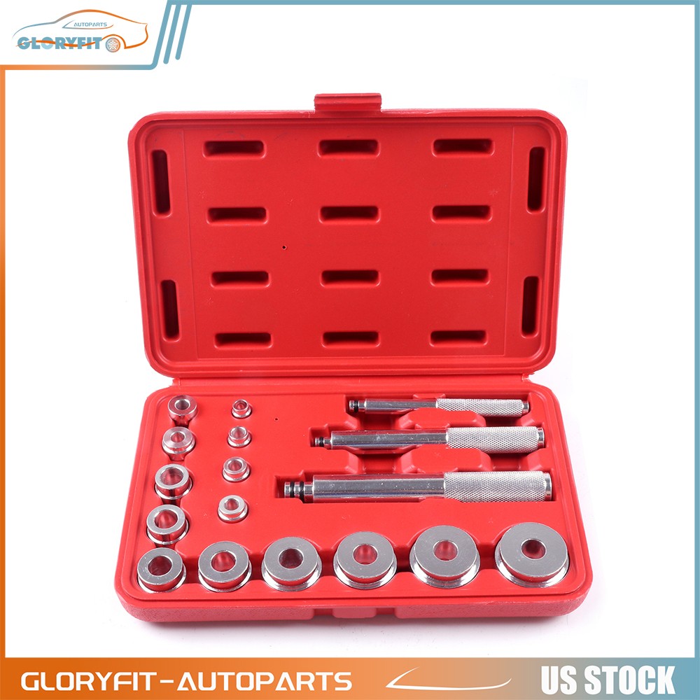 17pcs Auto Bearing Race & Seal Driver Set Wheel Axle Bearings Puller Install