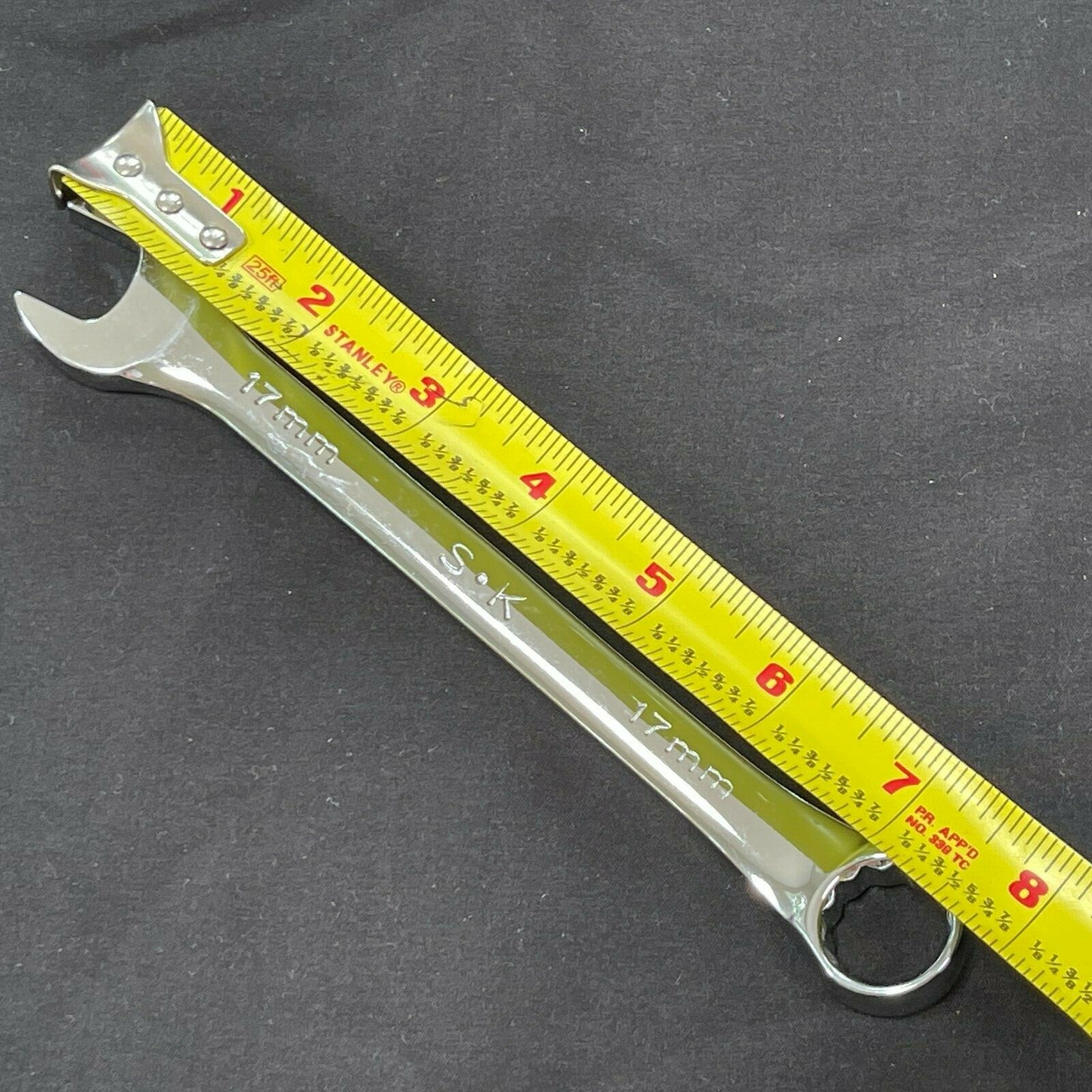 SK Hand Tools 88317 17mm 12pt Metric Combination Wrench New Old Stock