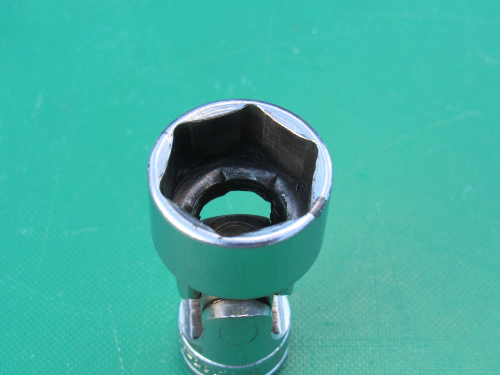 SNAP ON FS24 3/4″ 6 POINT 3/8″ DRIVE SAE SHALLOW UNIVERSAL SWIVEL SOCKET 3/4 «