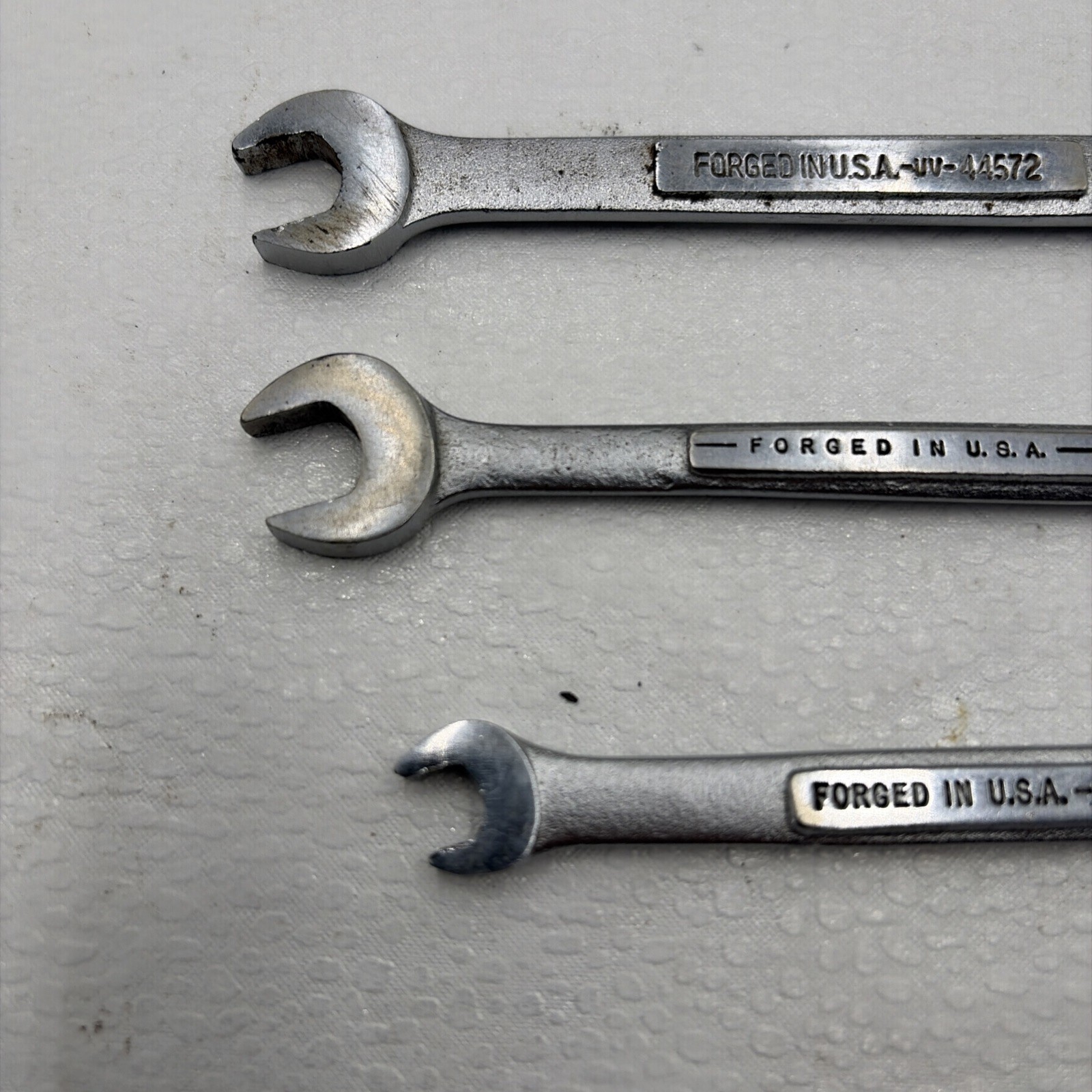Craftsman 1/4″ x 5/16″ Open End Wrench SAE 44571 -vv- & 3/8” x 7/16” 44572 -vv-