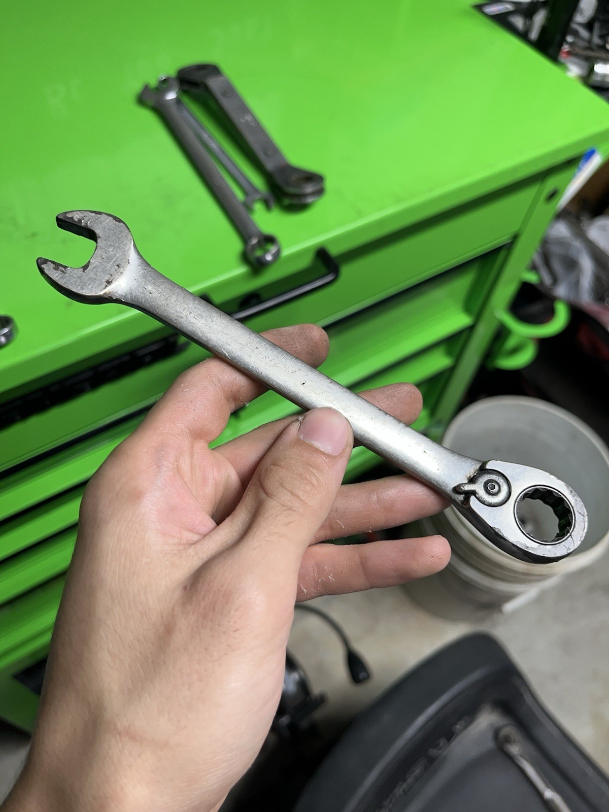 BLUE POINT 14MM RATCHETING WRENCH BOERM14