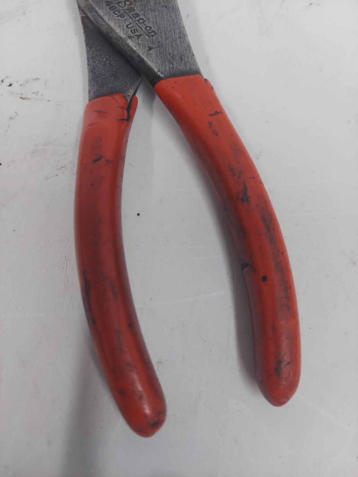 Snap-On Tools Talon Grip Combination Slip-Joint Pliers (Red) USA 46cp USA Used