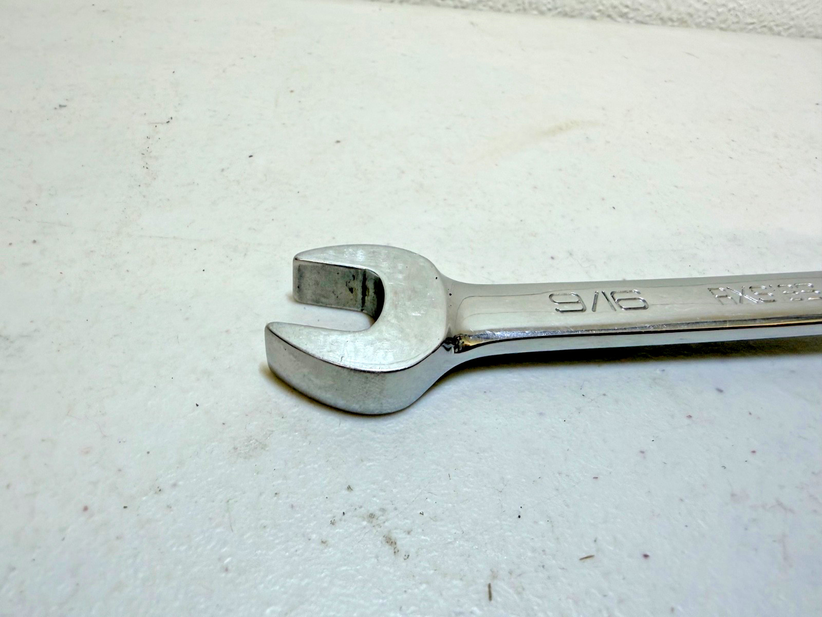 Snap On RXS18B SAE 9/16 Open End / Flare Nut Wrench Used Free Shipping
