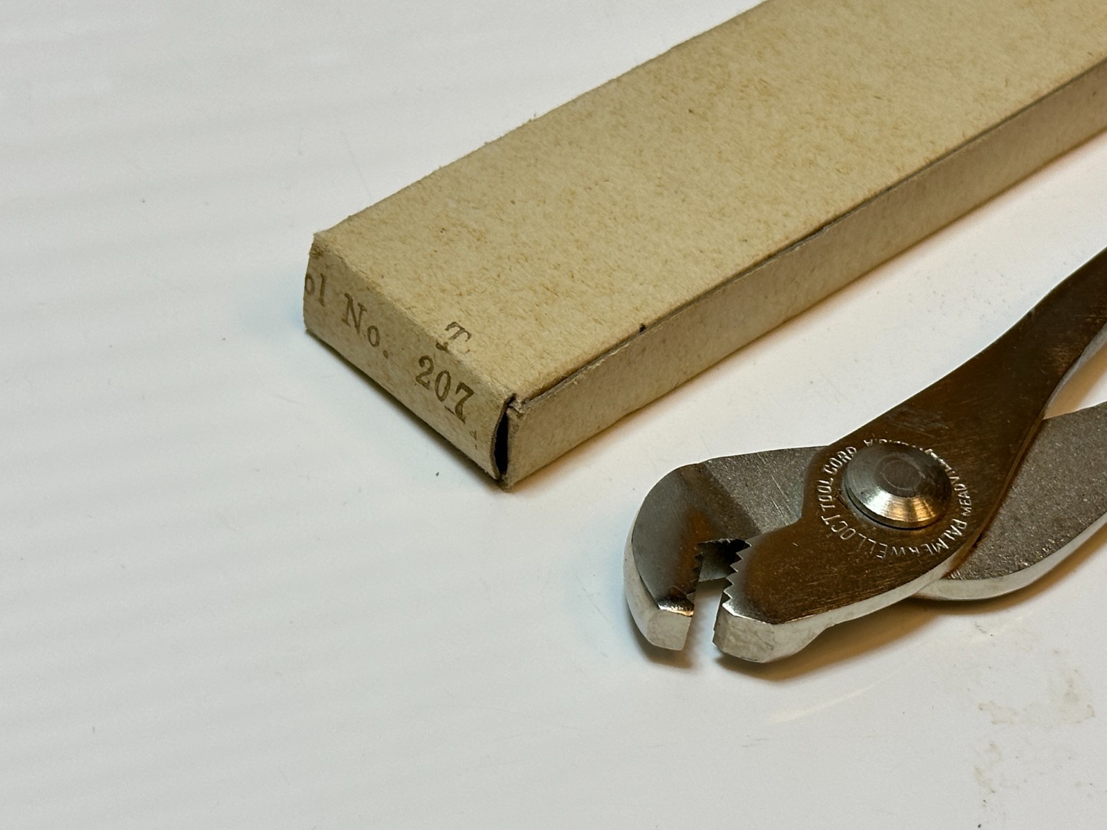 Palmer Welloct USA 7″ Slip Joint Parrot Head Battery Terminal Pliers NOS NEW
