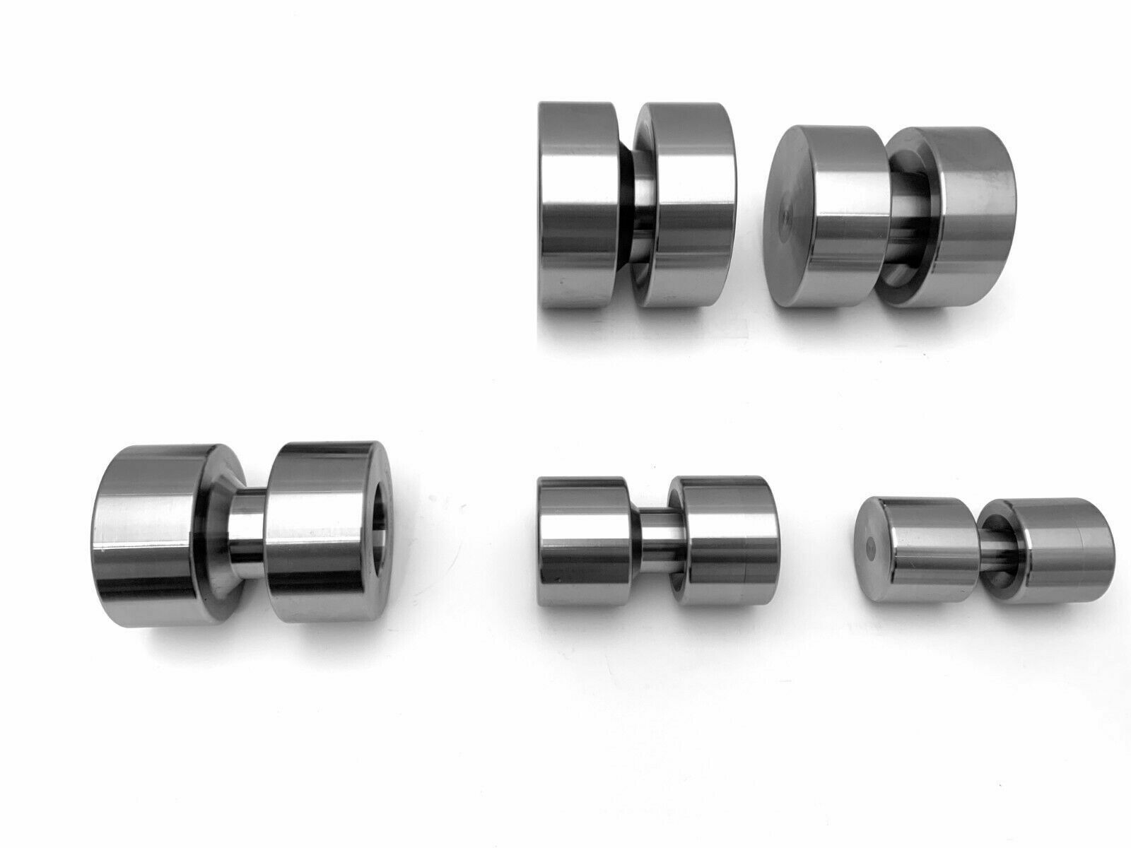 Dimple Dies Set 5 PC HD Tool Steel 1/2″ 3/4″ 1″ 1 1/4″ 1 1/2″ Popular Sizes