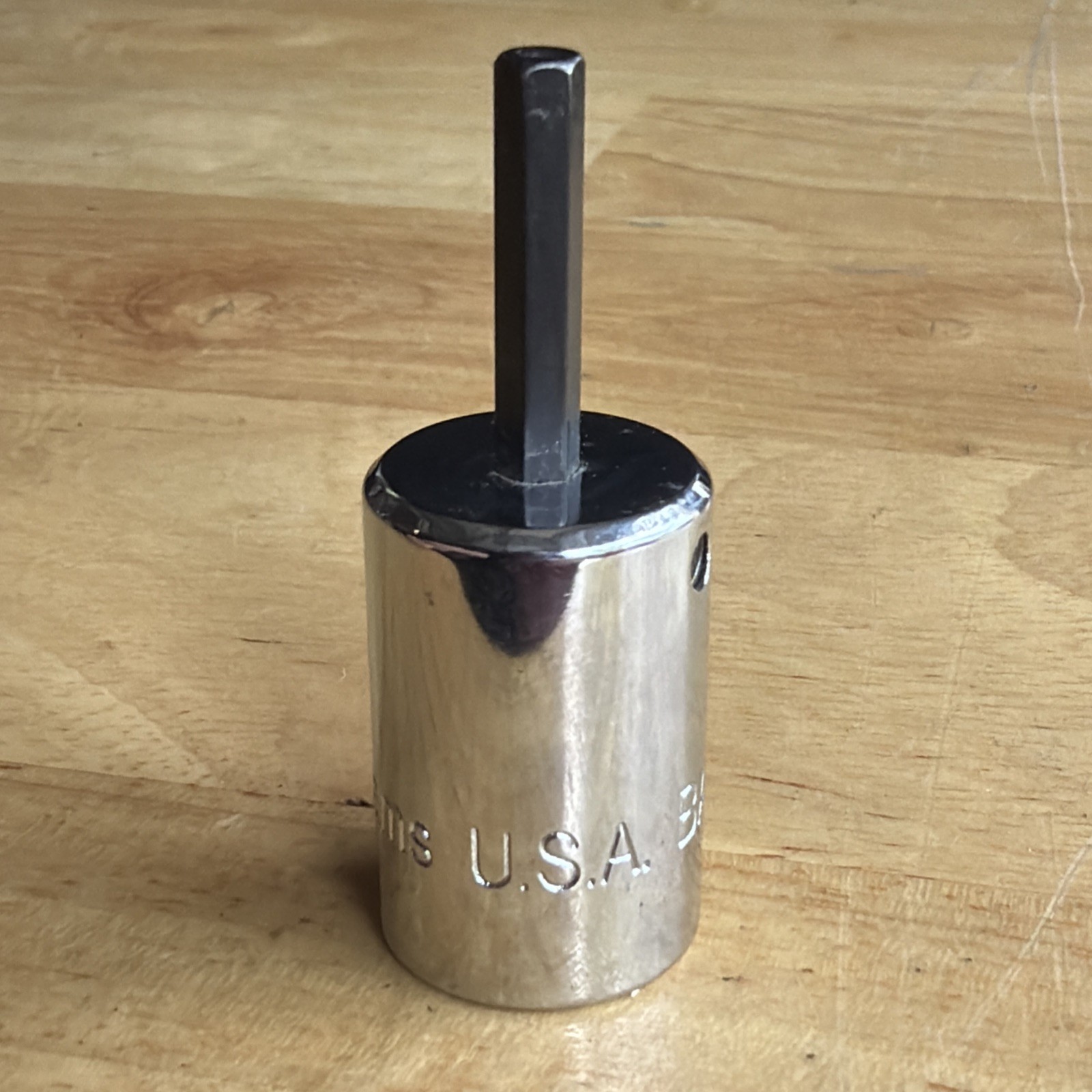 Williams Tools 5/32″ Hex Bit Driver Socket 3/8″ Drive BA-5 Made in USA