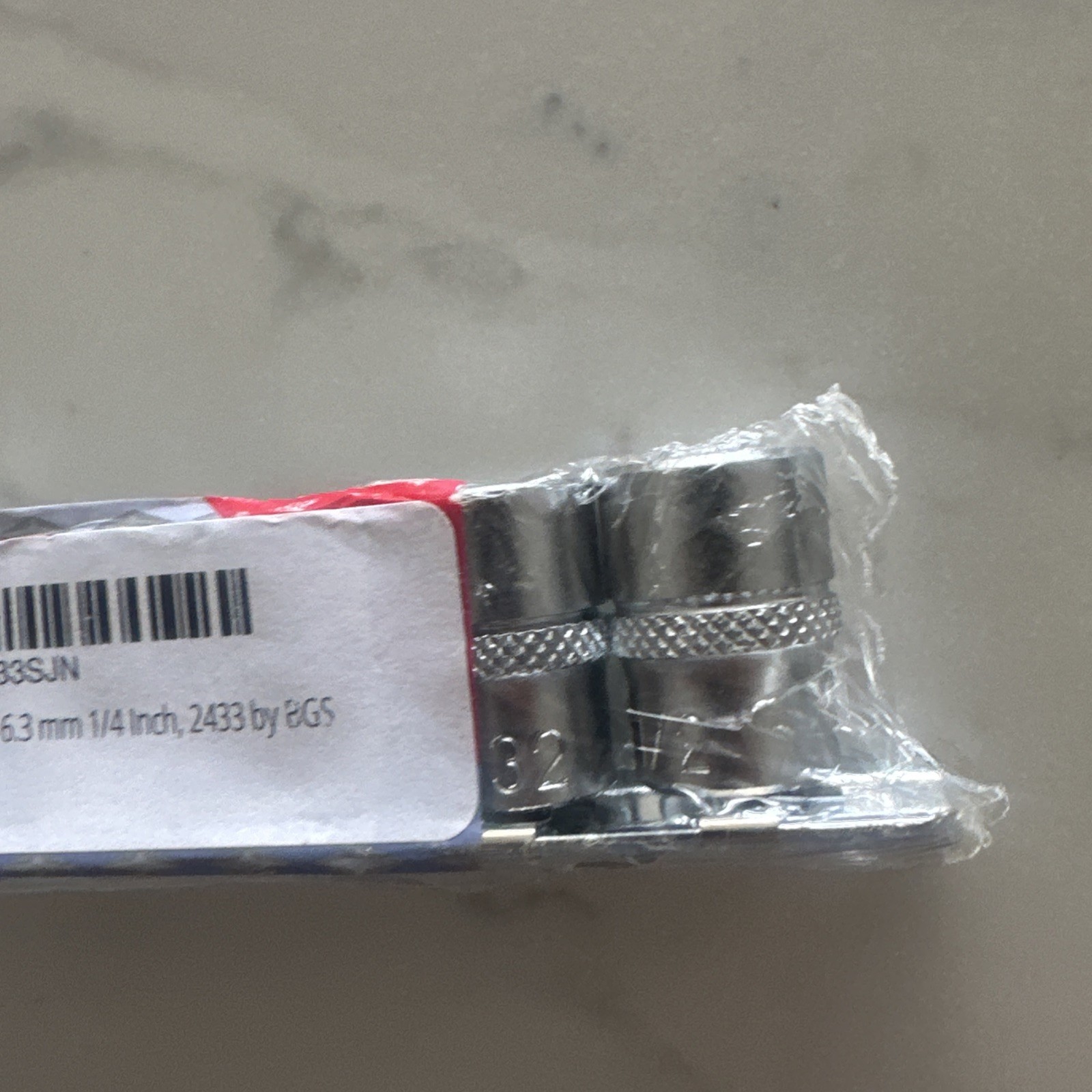 BGS 1/4” Drive 11 Piece Socket Set SAE 3/16″ To 1/2” Inch 6 Point – 2433 New