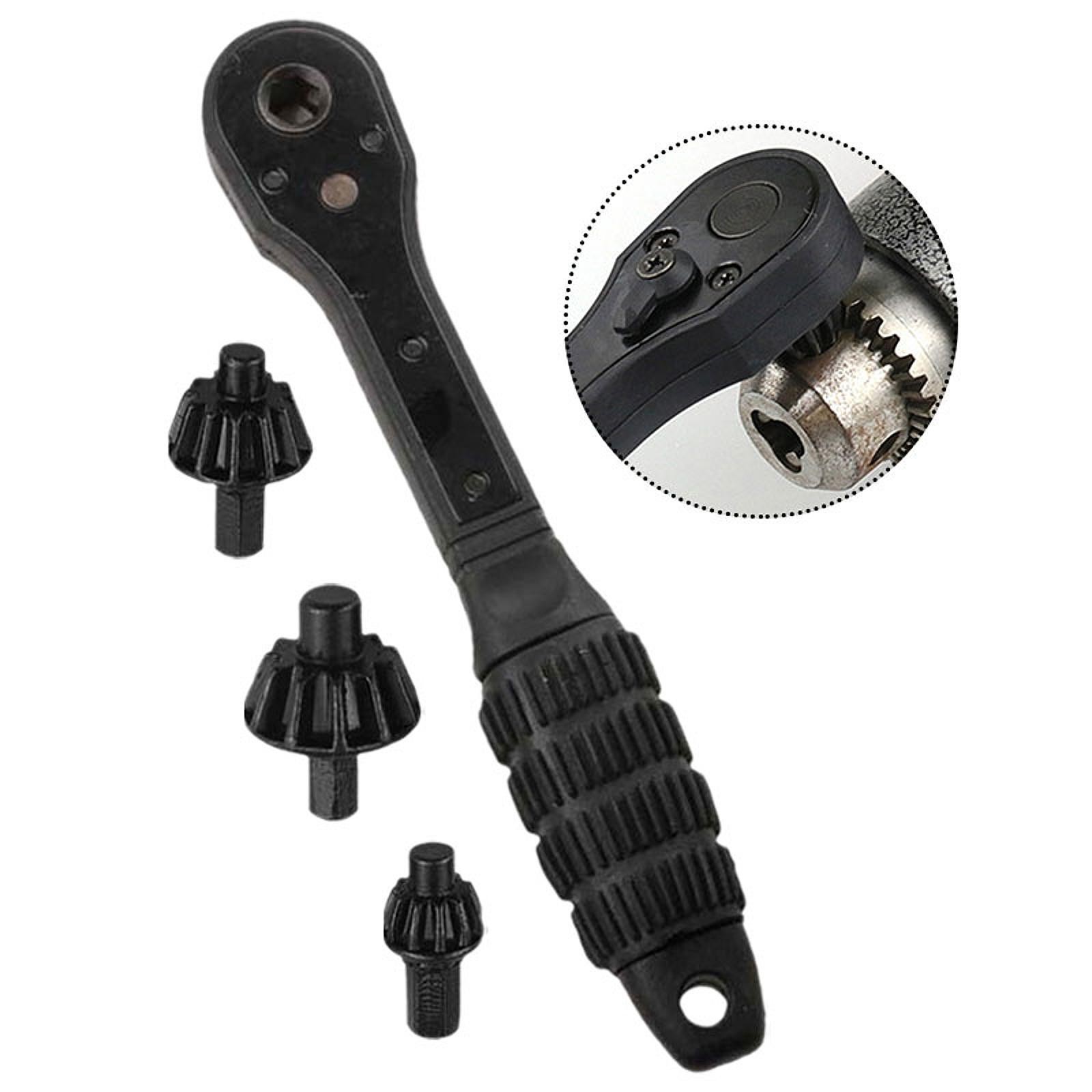 Quick Ratchet Wrench Multifunction Hand Drill Chuck Key Wrench