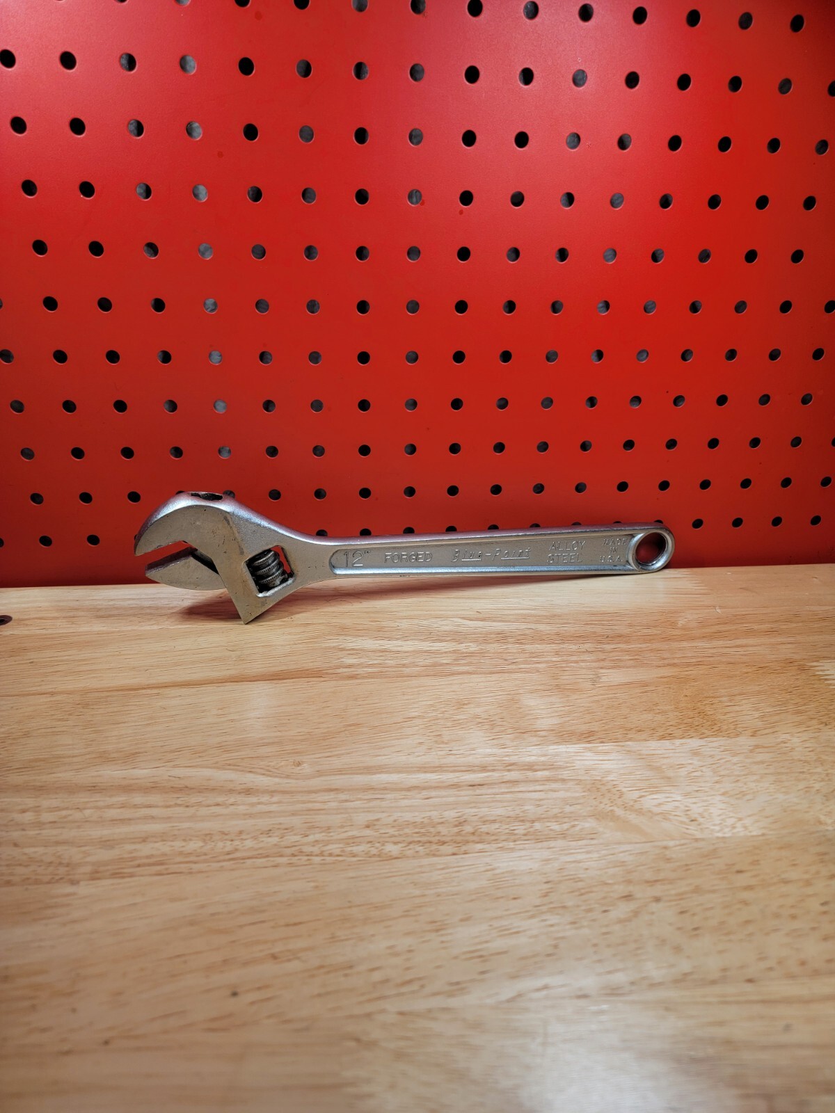 Blue-Point Tools 12” Adjustable Wrench Forged USA Snap-on Tools Corp