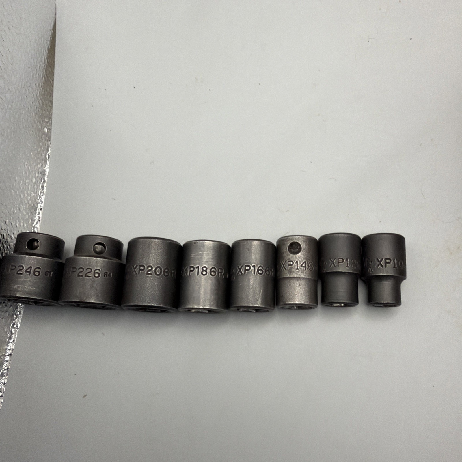Mac Tools 8 Pc 3/8″ Dr SAE 5/16”-3/4” 6-Point Shallow Impact Socket Set XP USA