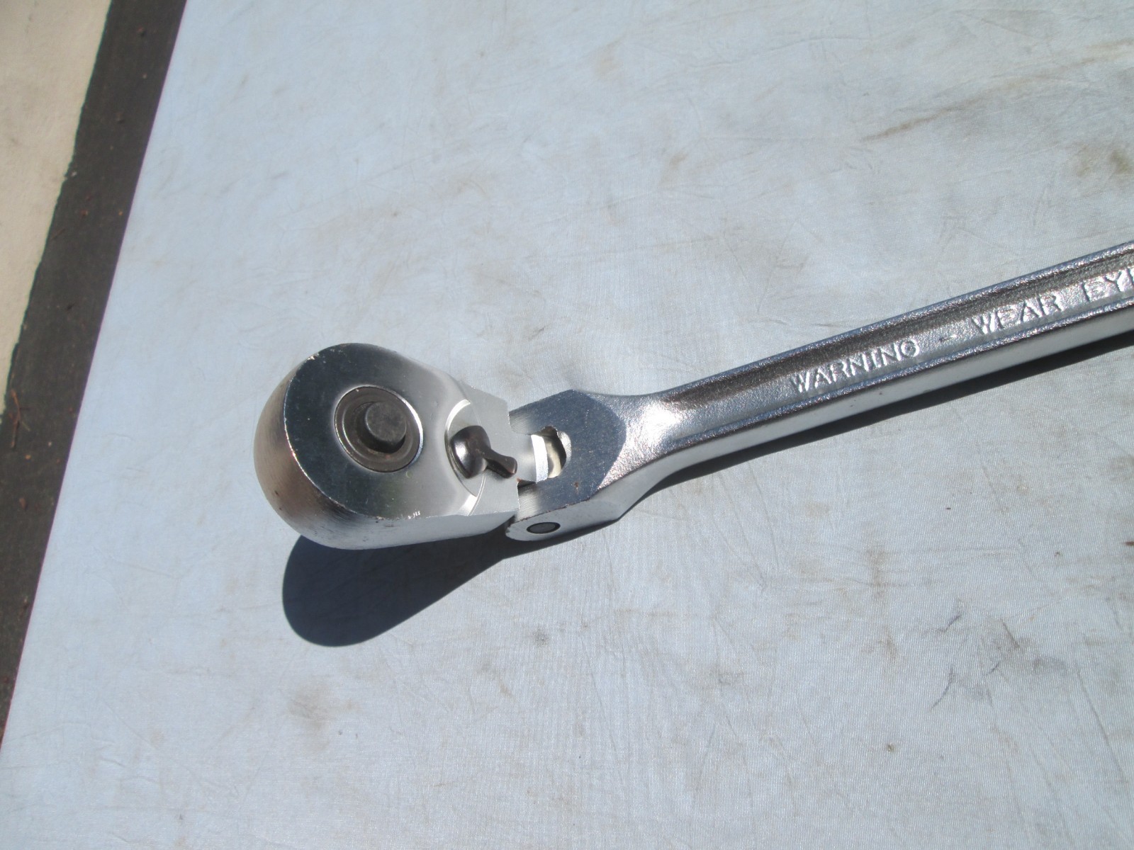 Vtg. SEARS Craftsman Flex Head 1/2″ Drive Ratchet 44816 VVK series Minty Nice