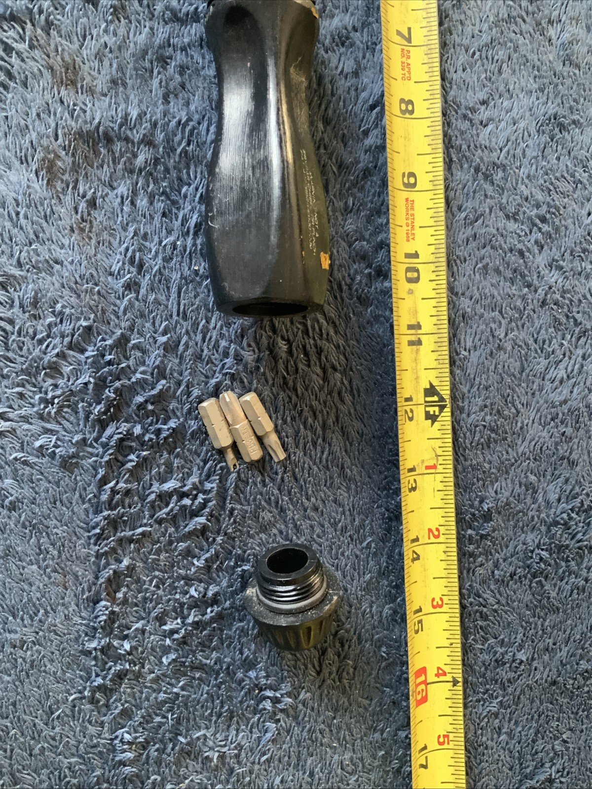 Snap On Ratcheting Screwdriver…black….used….works Fine,,,