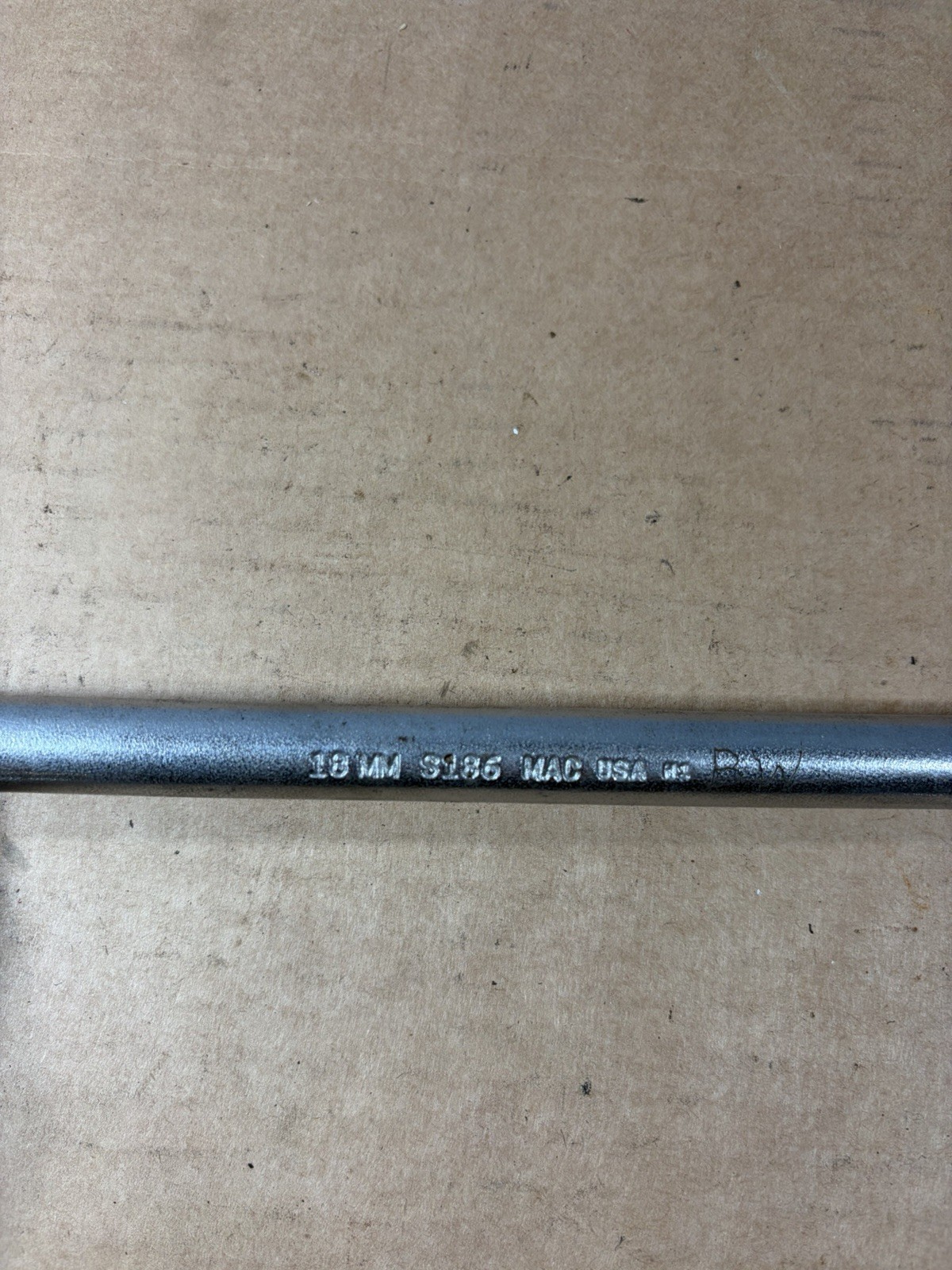 MAC Tools 18mm EXTRA LONG 20″ Alignment Obstruction Wrench # S186 MADE IN USA