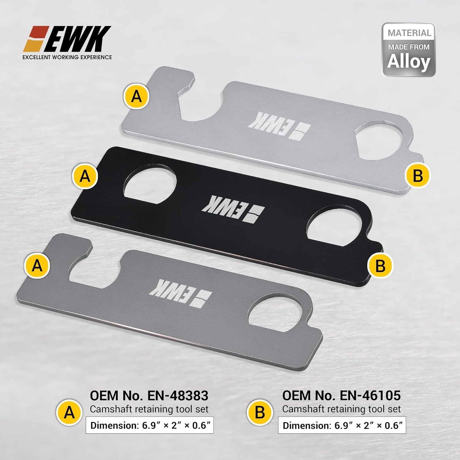 GM Camshaft Retaining Tool Kit EN 48383 EN 46105 for GM 2.8L 3.0L 3.6L V6 Cad…