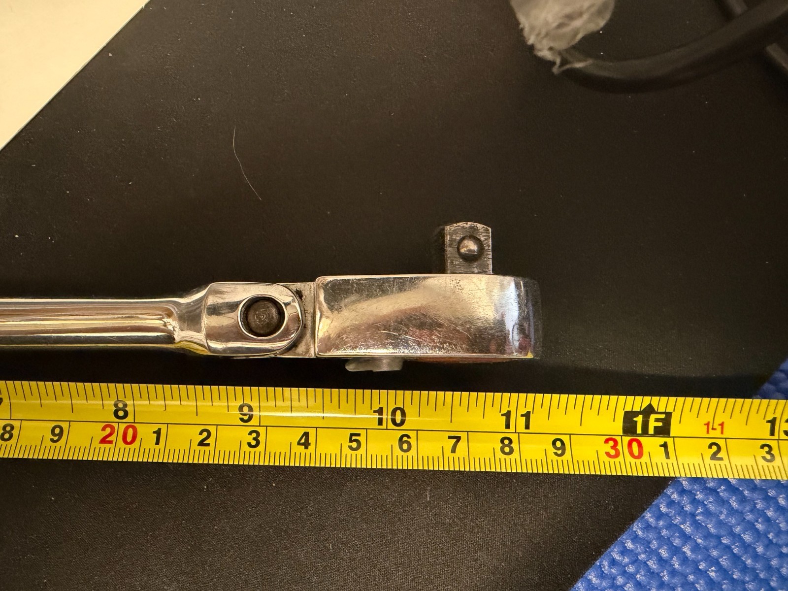 Snap On Tools F731 3/8″ Dr 11 in. Long Chrome Ratchet with Flex Head