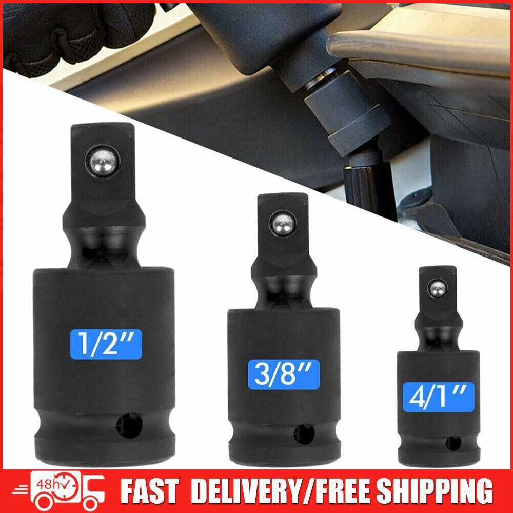 Universal Impact Socket JOINT 3/8″ 1/2″ 1/4″Drive Wobble Swivel Extension US