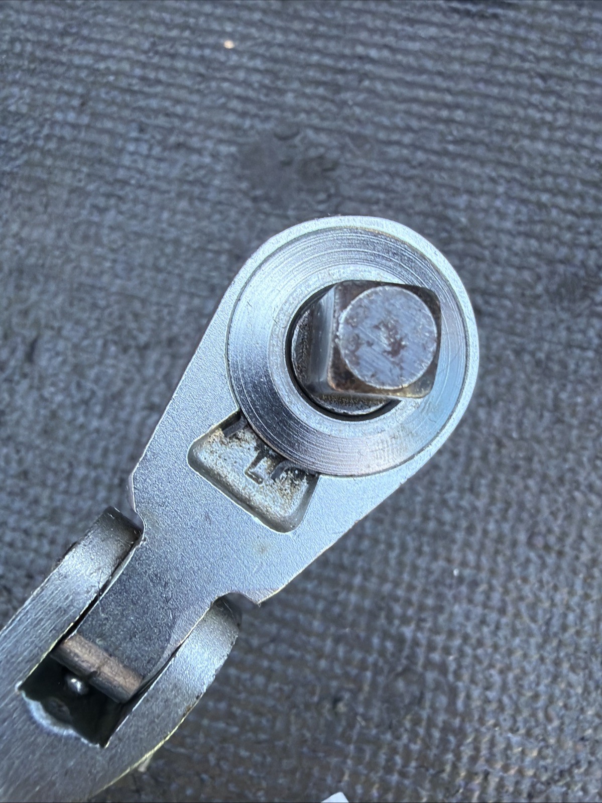 Sears Craftsman USA 3/8” Hourglass Flex Head Ratchet 42793 V Series Rare 11.5”