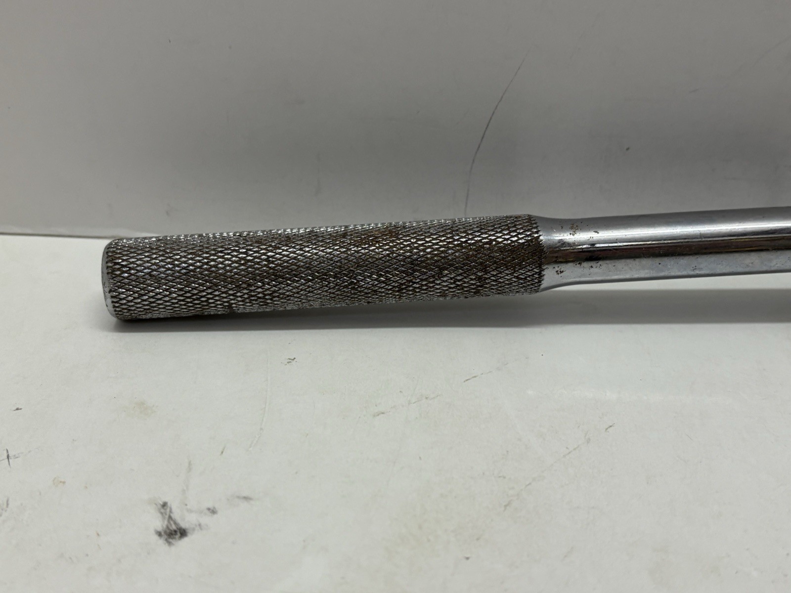 Vintage PROTO # 5449 1/2″ Drive Pear Head Ratchet W Knurled Handle USA