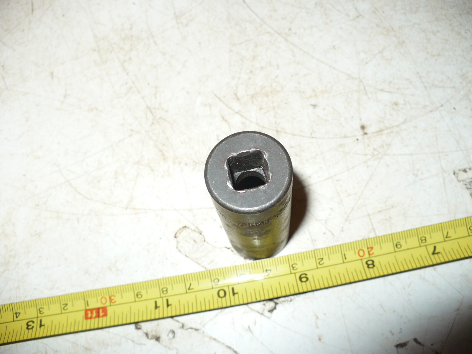 Vintage 11/16″ SIMF220 Snap-on flank deep impact socket 3/8 drive 1980 ?