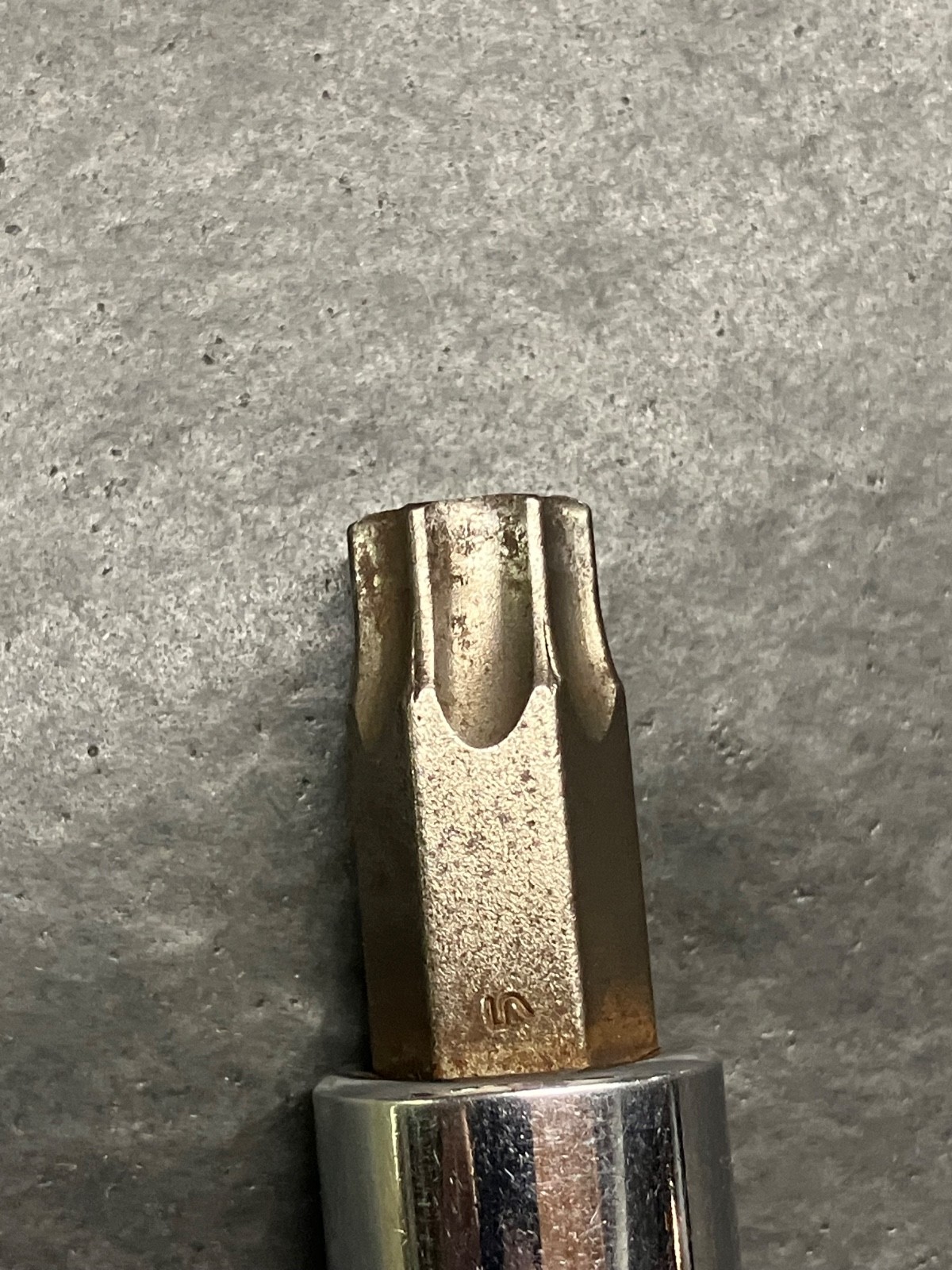 SNAP-ON Standard T55 Torx Bit Chrome Socket Driver 3/8” Dr. – USA – (g)